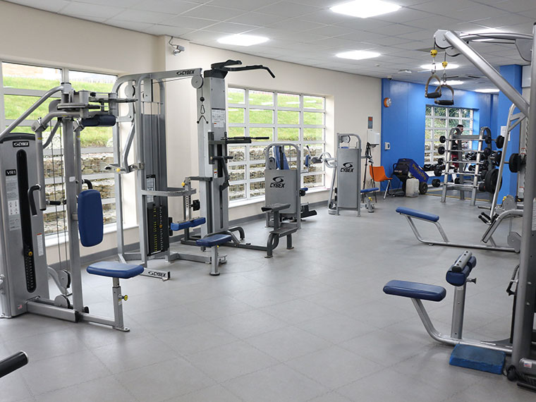 In the DVC Sports Fitness63 gym