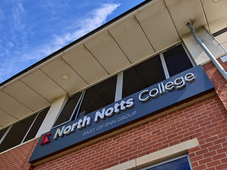 North Notts College building