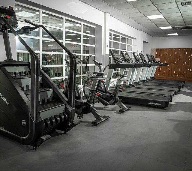 Treadmills and the stepper machine at DVC Sports