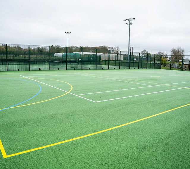 The outdoor sports area at DVC Sports