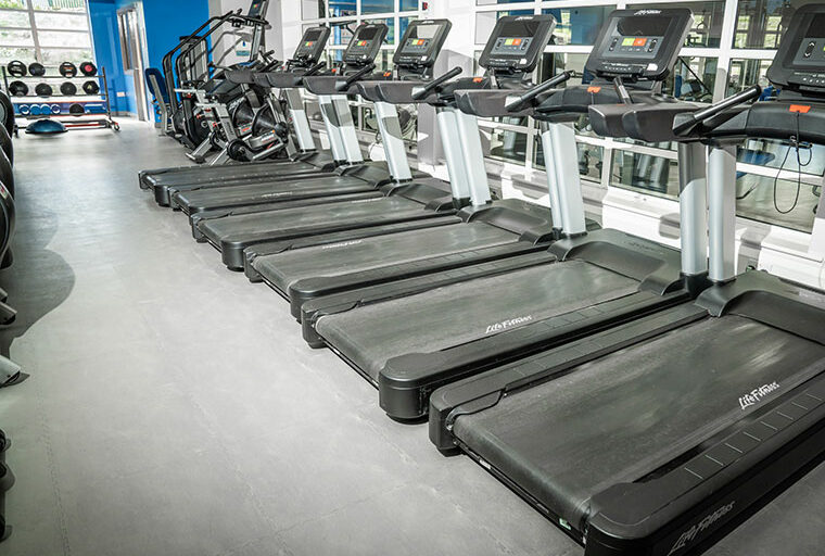 The treadmills at DVC Sports