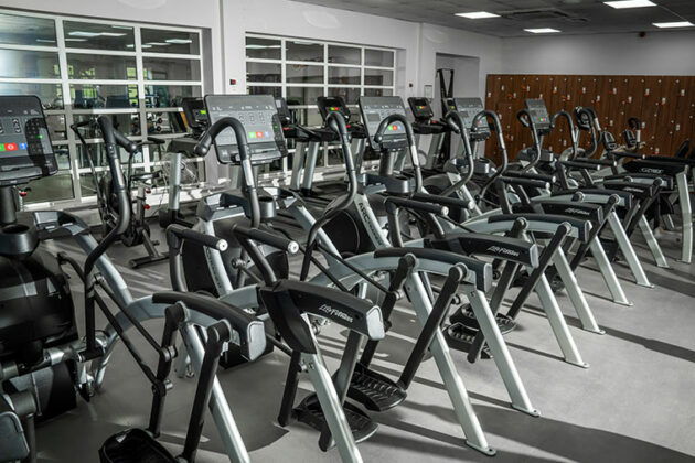 Exercise equipment at DVC Sports